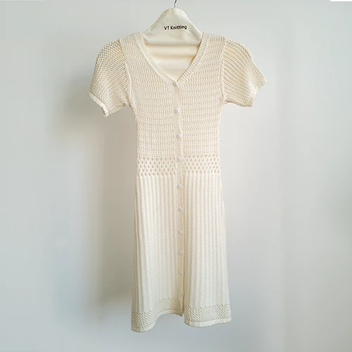Vestido casual de lã para mulheres