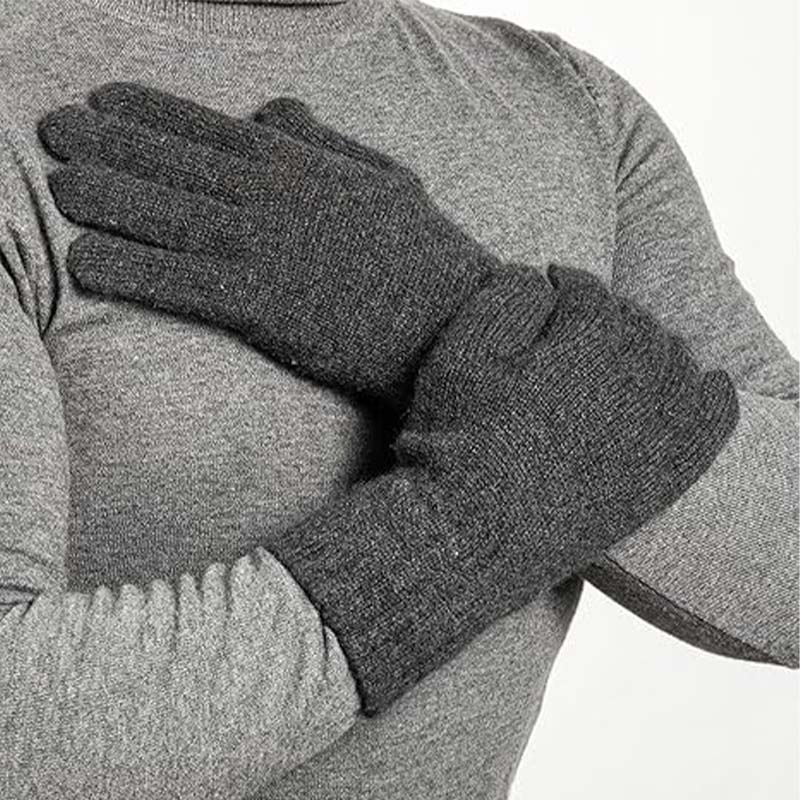 Gery Men's Knit Gloves Gery Men's Knit Gloves