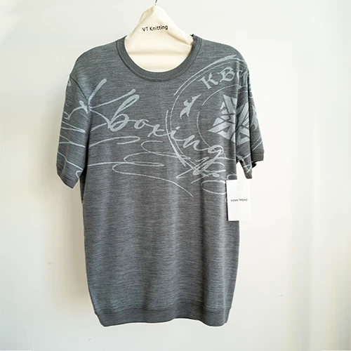 Mens Knit Short Sleeve Button Down
