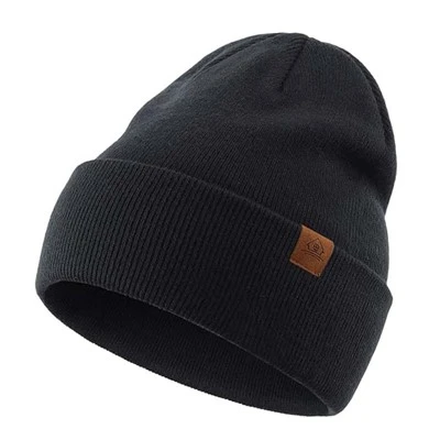 Gorro masculino 100 lã merino