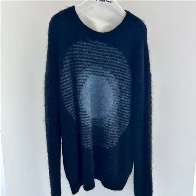 Tops de gola alta de lã de estilo boutique