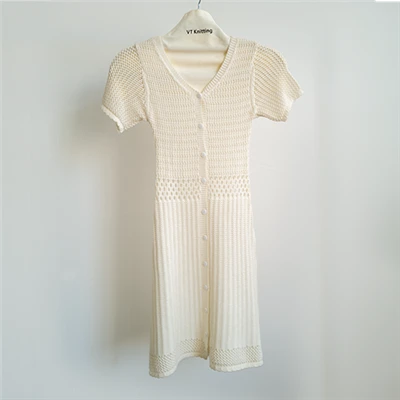 Vestido casual de lã para mulheres