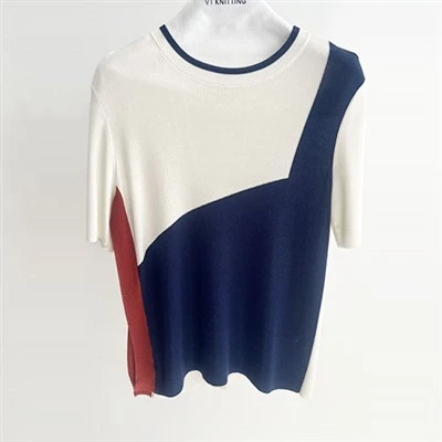 Designer Long Top para senhoras