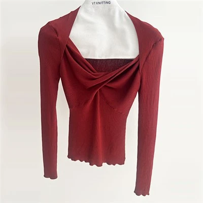 Designer Long Top para mulheres