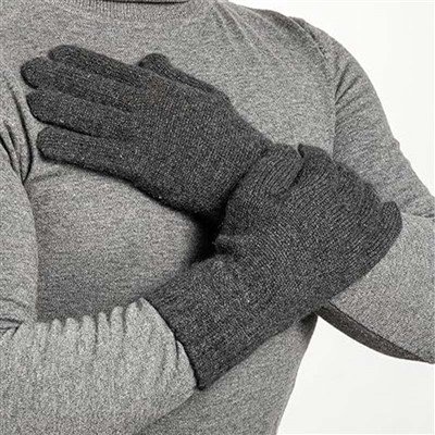 Luvas de malha masculina Gery