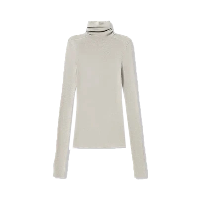 Roupa íntima de malha de lã merino simples de designer para senhoras