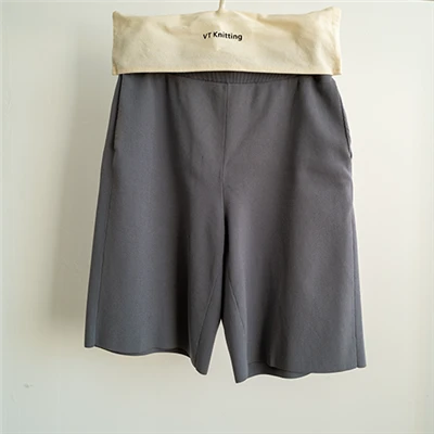 Shorts de malha masculino com bolsos