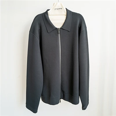 Jaquetas masculinas grossas de cardigan