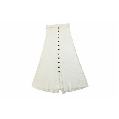 Shorts de malha branco feminino