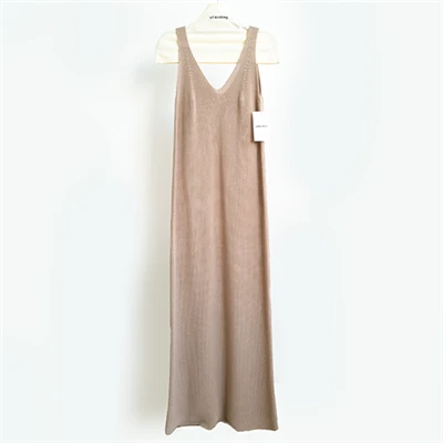 Vestidos de malha femininos para o verão