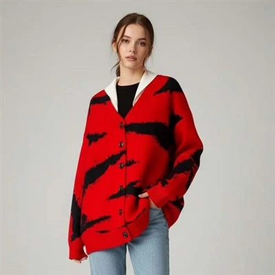 Suéter Lã Vermelho