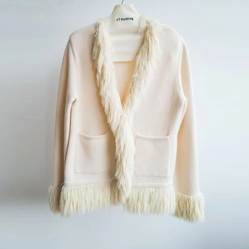 Warm Wool Cardigan Women's