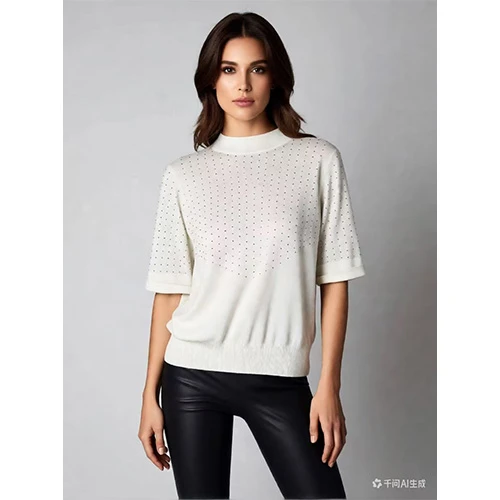 Women's Basic Cotton Knitwear Women's Basic Cotton Knitwear