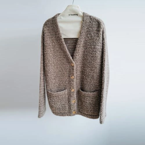 Women's Wool Cardigan With Pockets