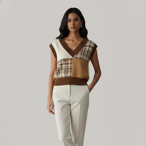 Wool Knit Vest Wool Knit Vest