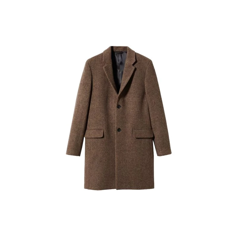 Wool Outerwear Jacket Mens