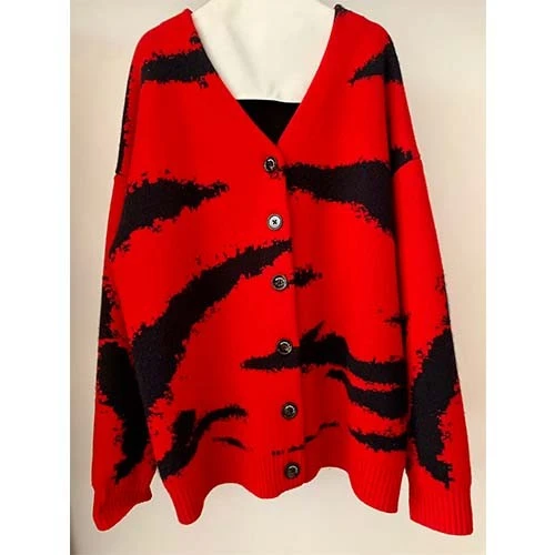 Wool Red Sweater factory Wool Red Sweater factory